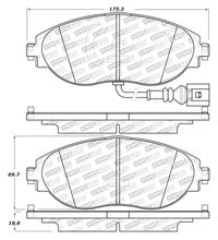 Load image into Gallery viewer, StopTech 14-18 Audi S3 Street Select Front Brake Pads