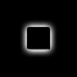 ORACLE Lighting Universal Illuminated LED Letter Badges - Matte Blk Surface Finish - I