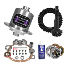 Load image into Gallery viewer, Yukon Gear 8.2in GM 3.08 Rear Ring &amp; Pinion Install Kit 28 Spline Positraction 2.25in Axle Bearings