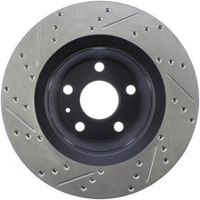 Load image into Gallery viewer, StopTech Sport Drilled &amp; Slotted Rotor - Rear Left
