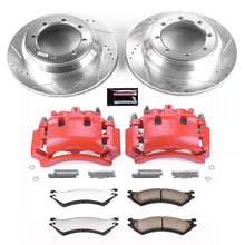 Load image into Gallery viewer, Power Stop 03-05 Ford E-350 Club Wagon Rear Z36 Truck &amp; Tow Kit w/Cals