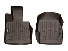 Load image into Gallery viewer, WeatherTech 2018+ Alfa Romeo Stelvio Front FloorLiner - Cocoa