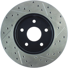 Load image into Gallery viewer, StopTech 99-04 Jeep Grand Cherokee Front Right Slotted &amp; Drilled Rotor
