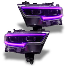 Load image into Gallery viewer, Oracle 19-21 RAM 1500 Projector LED Headlight DRL Kit - RGBW+A w/ RF Controller