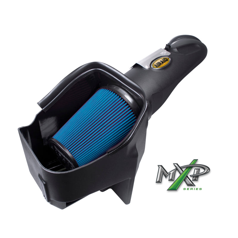 Airaid 11-14 Ford F-250/350/450/550 Super Duty 6.7L MXP Intake System w/ Tube (Dry / Blue Media)