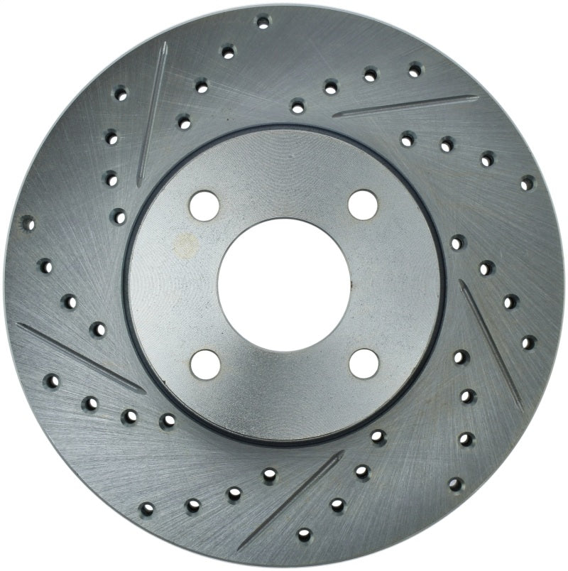StopTech Select Sport Drilled & Slotted Rotor - Front Left
