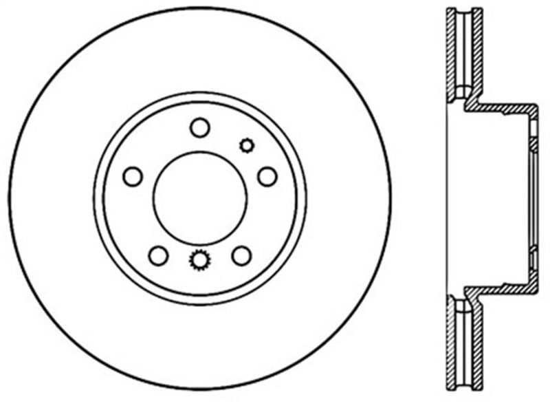 StopTech Slotted & Drilled Sport Brake Rotor