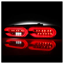 Load image into Gallery viewer, Spyder Chevy Camaro 16-18 Halogen LED Tail Lights Black ALT-YD-CCAM16HAL-SEQ-BK