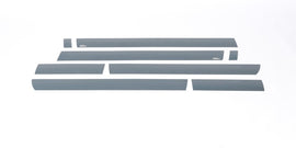 Putco 15-19 GMC Sierra HD Crew Cab Dually (8pcs) Black Platinum Rocker Panels