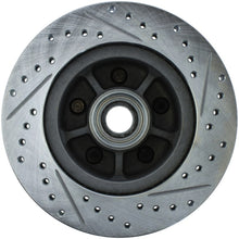 Load image into Gallery viewer, StopTech 68-69 Ford Mustang Right Slotted &amp; Drilled Brake Rotor - Front