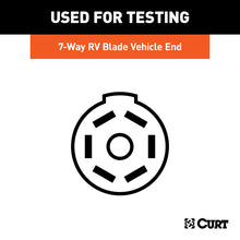 Load image into Gallery viewer, Curt 7-Way RV Blade Connector Tester