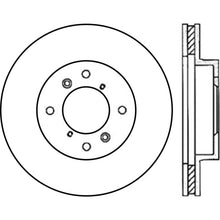 Load image into Gallery viewer, Centric 98-02 Honda Accord Performance CryoStop Brake Rotor