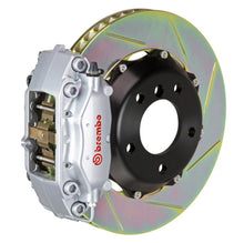 Load image into Gallery viewer, Brembo 08-14 C-Class (Excl 4MATIC/AMG) Rr GT BBK 4Pis Cast 2pc 328x28 2pc Rtr Slot Type1-Silver