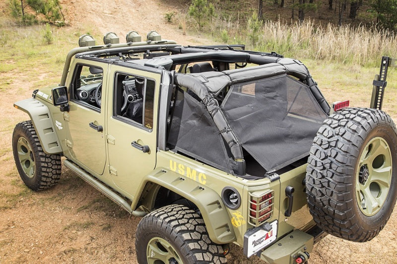 Rugged Ridge Eclipse Cargo Barrier 07-18 Jeep Wrangler JKU