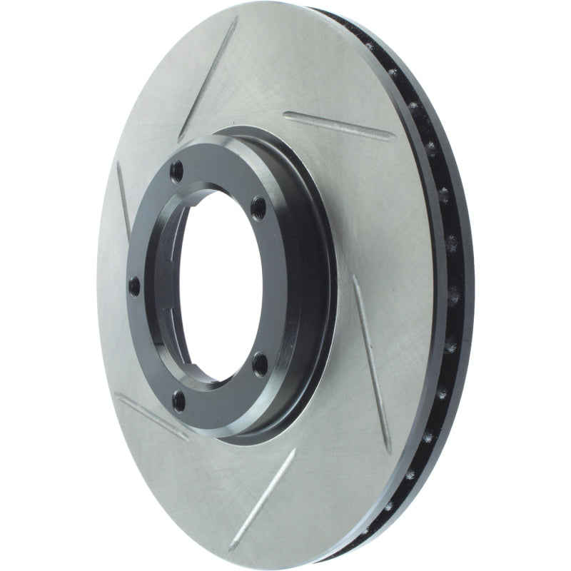 StopTech Power Slot 95-04 Toyota Tacoma 5 Lugs Front Right Slotted Rotor