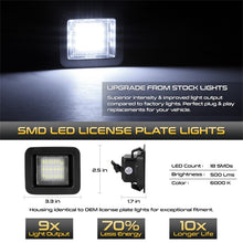 Load image into Gallery viewer, Xtune 05-18 Ford F150 T10 Connector LED License Plate Bulb Assembly White 5500K LAC-LP-FF15015 -Pair