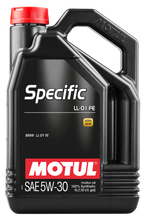 Load image into Gallery viewer, Motul 5L OEM Synthetic Engine Oil Specific LL-01 FE 5W-30