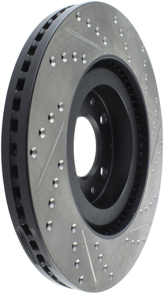 StopTech 07-09 Mazda CX-9 Right Front Slotted & Drilled Rotors