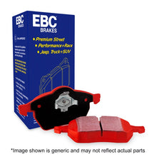 Load image into Gallery viewer, EBC 13+ Jaguar F-Type (Cast Iron Rotors Only) 3.0 Supercharged (340) Redstuff Rear Brake Pads