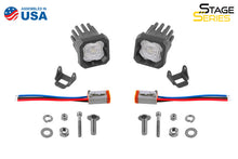 Load image into Gallery viewer, Diode Dynamics Stage Series C1 LED Pod - White SAE Fog Standard WBL (Pair)