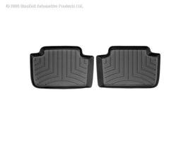 WeatherTech 04+ BMW X3 Rear FloorLiner - Black - GTR Auto