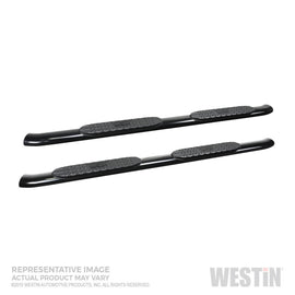 Westin 19-20 Chevrolet/GMC Silverado/Sierra 1500 Double Cab PRO TRAXX 4 Oval Nerf Step Bars - Black - GTR Auto