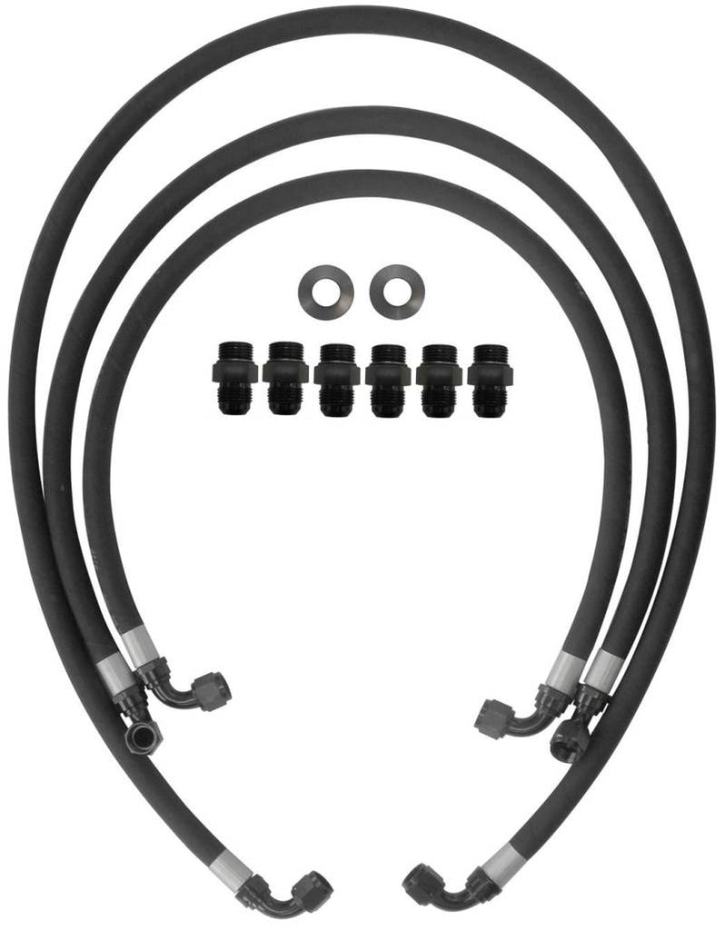 Fleece Performance 06-10 GM Duramax 6.6L LBZ/LMM Allison Transmission Cooler Lines - GTR Auto