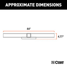 Load image into Gallery viewer, Curt 2In Rec 44In L Center Section