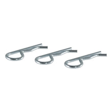 Load image into Gallery viewer, Curt Hitch Clips (Fits 1/2in or 5/8in Pin Zinc 3-Pack)