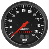 Autometer Z Series 5in. 225KM/H (GPS) Speedometer Gauge