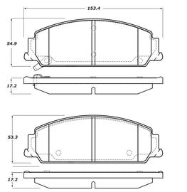 StopTech Street Touring Brake Pads