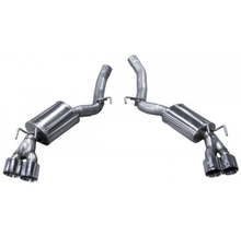Load image into Gallery viewer, ARH 2010+ Chevrolet Camaro V6/V8 3in X 3in Axle Back Muffler w/ Polished SS Tips