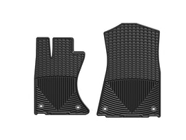 WeatherTech 13+ Lexus GS Front Rubber Mats - Black