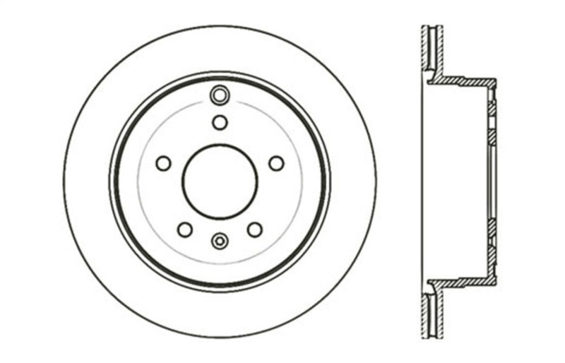 StopTech Slotted & Drilled Sport Brake Rotor