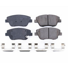Load image into Gallery viewer, Power Stop 11-15 Hyundai Sonata Front Z17 Evolution Ceramic Brake Pads w/Hardware