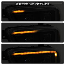 Load image into Gallery viewer, xTune 16-18 Toyota Tacoma SR/SR5 DRL Projector Headlights w/Turn Signal - Blk (PRO-JH-TTA16-SR-BK)