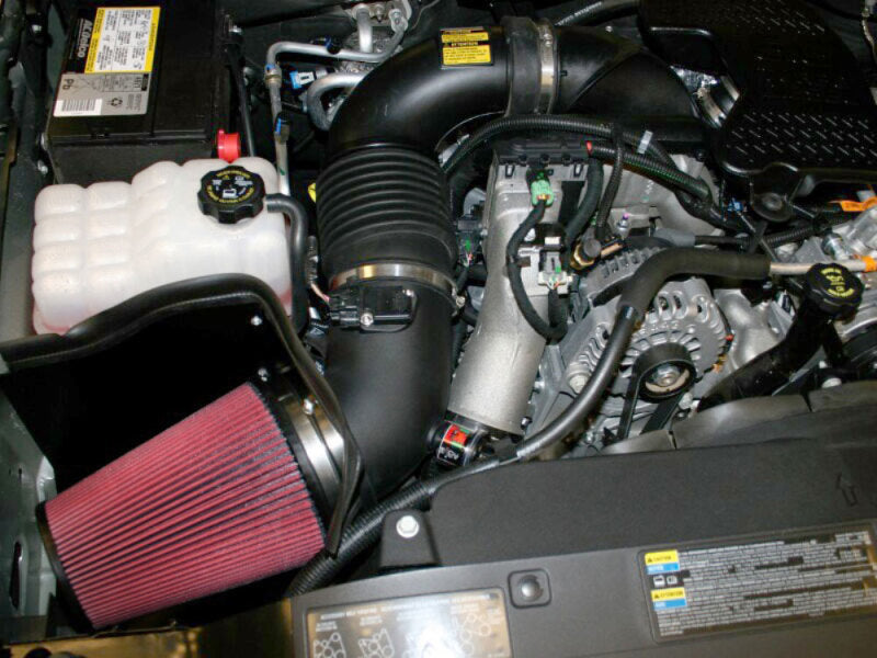 Airaid 06-07 Chevy Duramax Classic (w/ High Hood) CAD Intake System w/o Tube (Oiled / Red Media)