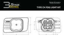 Load image into Gallery viewer, Diode Dynamics SS3 Type CH LED Fog Light Kit Pro ABL - White SAE Driving