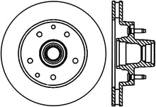 Load image into Gallery viewer, StopTech Sport Slotted (CRYO) 94-03 Chevy S-10 Pickup Front Left Slotted Rotor