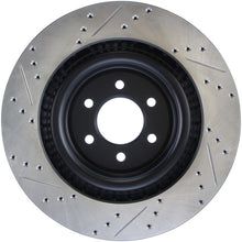 Load image into Gallery viewer, StopTech Power Slot 01-06 &amp; 08-10 Dodge Viper SRT-10 Drilled &amp; Slotted Left Rear Rotor