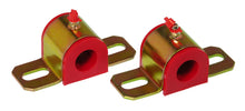 Load image into Gallery viewer, Prothane Universal Greasable Sway Bar Bushings - 7/8in - Type B Bracket - Red