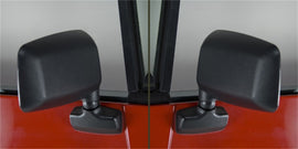 Omix Door Mirror Kit Black- 87-95 Jeep Wrangler YJ - GTR Auto