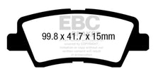 Load image into Gallery viewer, EBC 17+ Kia Sportage 2.0L Turbo (FWD w/Manual PB) Ultimax Rear Brake Pads