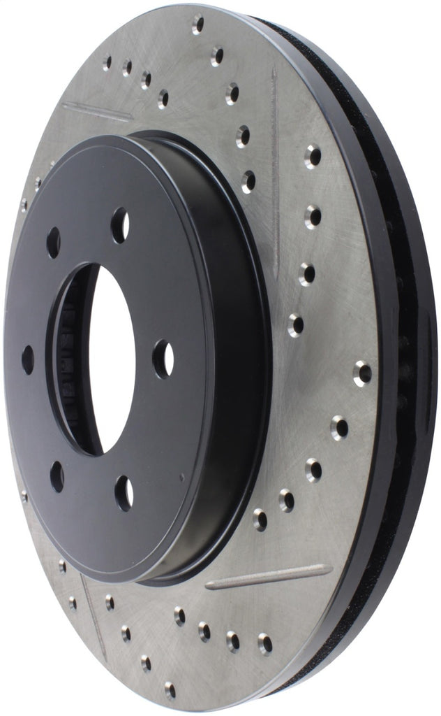 StopTech 04-09 Ford F150 / 06-08 Lincoln Mark LT Front Left Slotted & Drilled Rotor