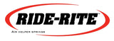 Firestone Ride-Rite Air Helper Spring Service Part RR 1T14CB (W217602093)