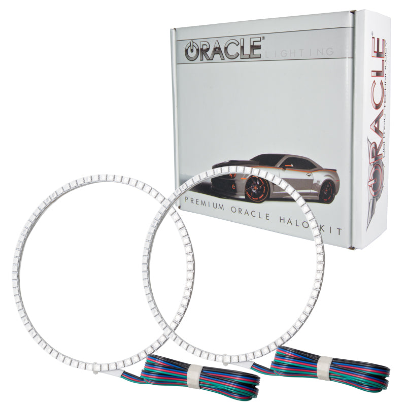 Oracle Ford Mustang 10-12 LED Fog Halo Kit - V6 Grille Fogs - ColorSHIFT - GTR Auto