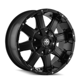 Mayhem 8030 Chaos 20x9 / 5x150 BP / 18mm Offset / 110mm Hub Matte Black Wheel