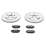 Power Stop 2005 Jaguar Vanden Plas Rear Z23 Evolution Sport Brake Kit