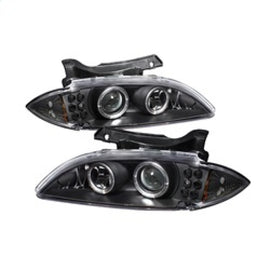 Spyder Chevy Cavalier 95-99 Projector Headlights LED Halo Replaceable LEDs Blk PRO-YD-CCAV95-BK