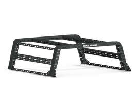 Road Armor Universal 5-1/2-6ft Beds TRECK Adj Bed Rack w/Strap/Up/Low Rails - Tex Blk (w/o Brackets)